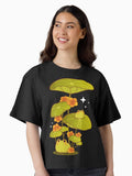 Happy froggies with flowers Boxy T Shirt Boxy T Shirt Comfort Fit Relaxed Style