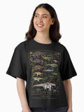 Dinosaurs IV Boxy T Shirt Boxy T Shirt Comfort Fit Boxy Fit