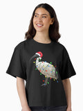 Extra Festive Bin Chicken Boxy T Shirt Boxy T Shirt High Search Demand Modern Aesthetic
