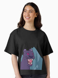 Panther dark violet Gravity Falls Boxy T Shirt Boxy T Shirt Trending US Gift Ready
