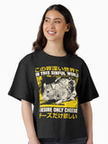 I Desire Only Cheese Rat Boxy T Shirt Boxy T Shirt Streetwear Style Modern Aesthetic