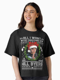 All I Want for Is Will Byers Boxy T Shirt Boxy T Shirt Premium Print Gift Ready