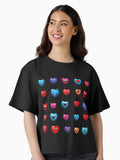 Valentine Day Boxy Shirt T Shirt Clean Design