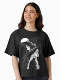 Moonlight Witches Boxy T Shirt Boxy T Shirt Streetwear Style Gift Ready