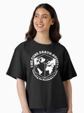The cube Earth Society Boxy T Shirt Boxy T Shirt Viral TikTok Gift Ready