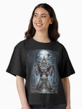 Wolf Ripping Off Shirt Meme Boxy T Shirt Boxy T Shirt Comfort Fit Daily Wear