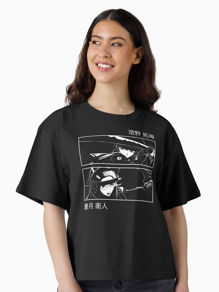 Takumi and Eito Boxy T Shirt Boxy T Shirt Comfort Fit Boxy Fit