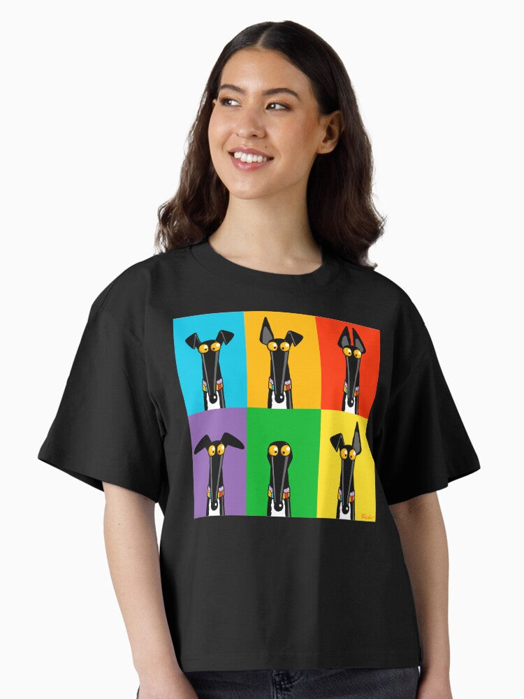 Greyhound Semaphore Boxy T Shirt Boxy T Shirt Viral TikTok Boxy Fit