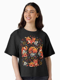 Tiny Dragon Dice Boxy T Shirt Boxy T Shirt Premium Print Modern Aesthetic