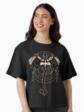 Celestial Tairn and Andarna Fourth Wing Officially Licensed Boxy T Shirt Boxy T Shirt Comfort Fit Relaxed Style