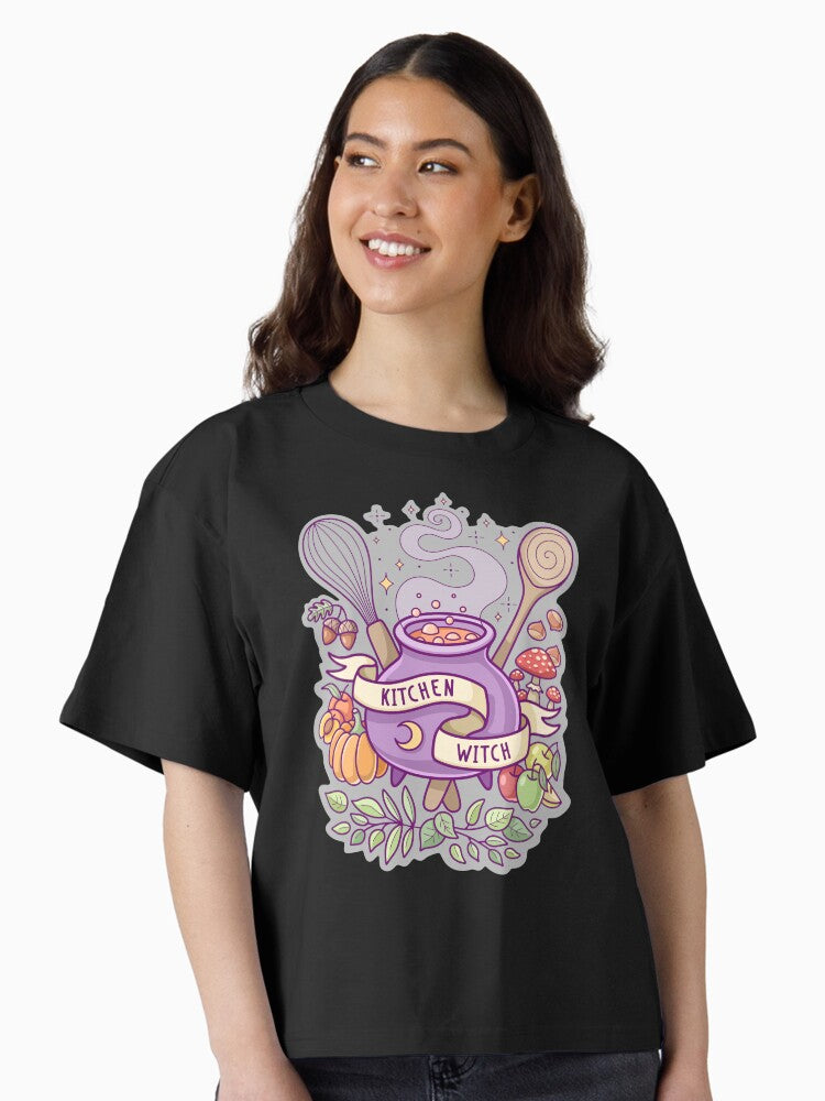 Kitchen Witch Boxy T Shirt Boxy T Shirt High Search Demand Boxy Fit