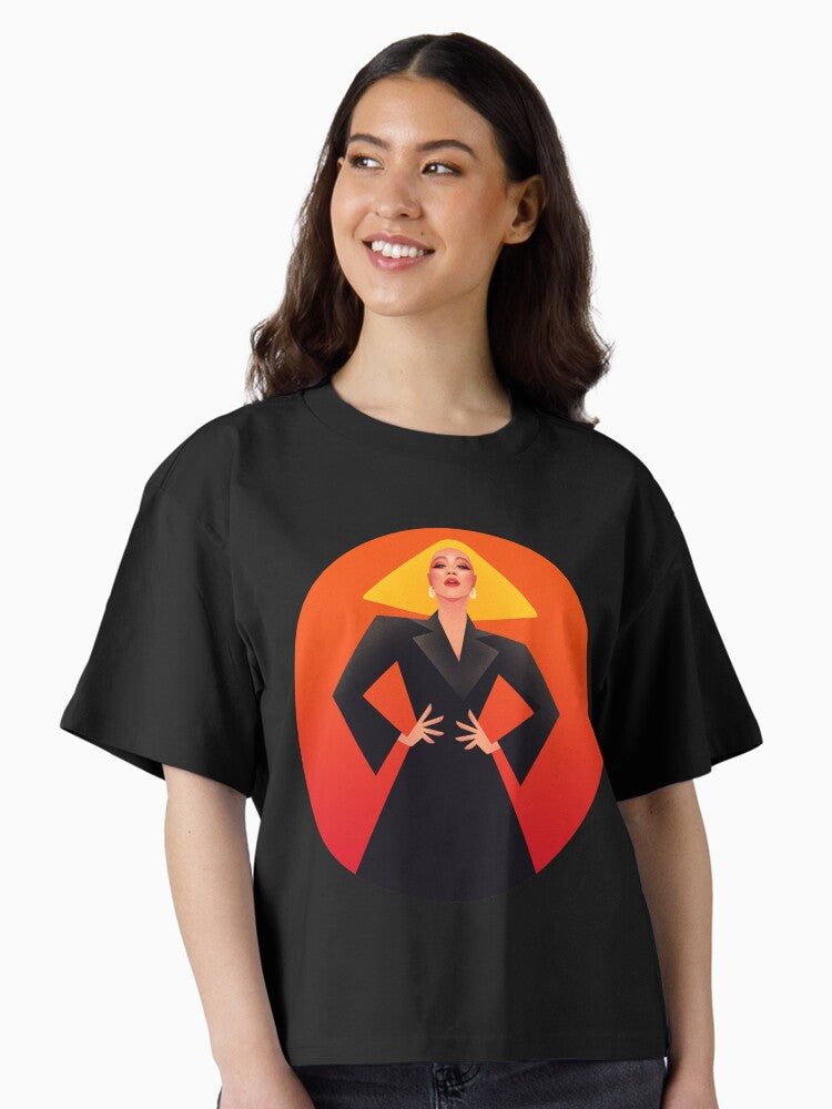 Agnes Boxy T Shirt Boxy T Shirt Streetwear Style Relaxed Style