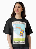 Ace of Snacks Boxy T Shirt Boxy T Shirt Comfort Fit Boxy Fit