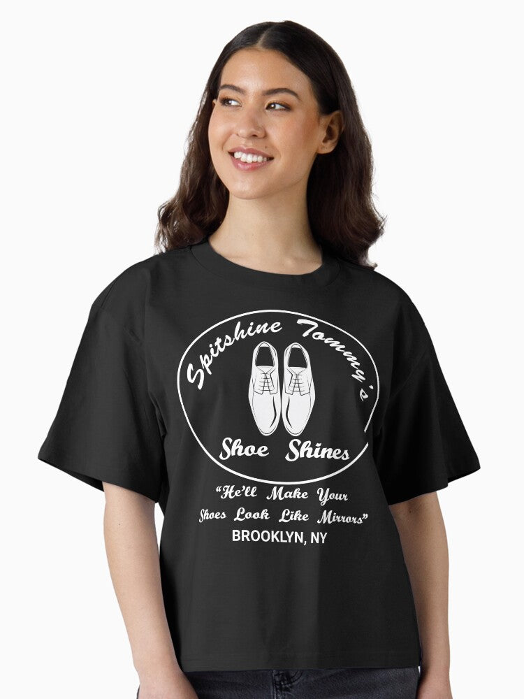 Spitshine Tommy s Shoe Shines Boxy T Shirt Boxy T Shirt Viral TikTok Gift Ready