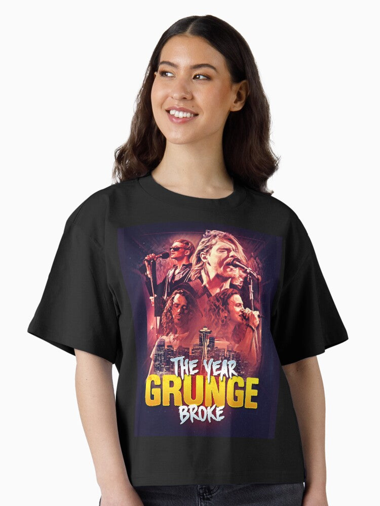 The YEAR Grunge BROKE Boxy T Shirt Boxy T Shirt Streetwear Style Gift Ready