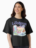 Prehistoric Dinosaur Boxy T Shirt Boxy T Shirt Comfort Fit Boxy Fit