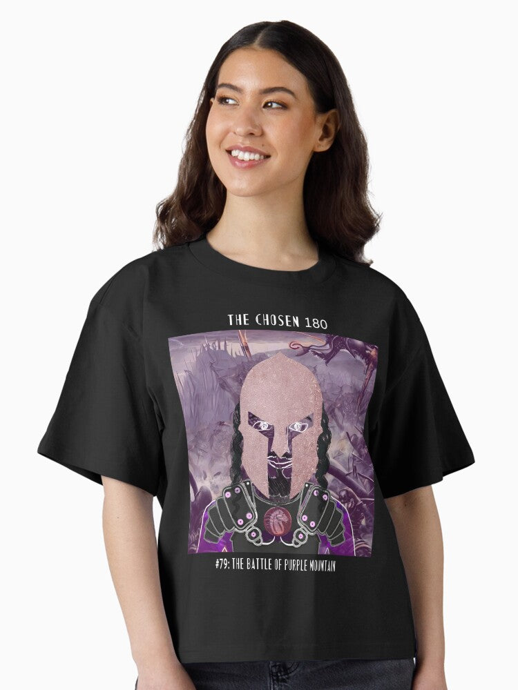 The Chosen 79 The Battle of Purple Mountain Boxy T Shirt Boxy T Shirt Premium Print Daily Wear