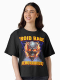 Roid Rage Hemorrhoids Boxy T Shirt Boxy T Shirt Viral TikTok Relaxed Style