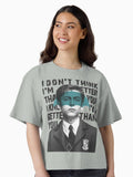 Umbrella Academy I don t think I m better than you I know I m better than you Boxy T Shirt Boxy T Shirt