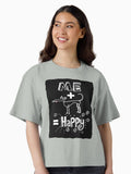 The Happiness Equation Boxy T Shirt Boxy T Shirt Trending US Gift Ready