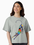 Kaleidoscope Bowdown Boxy T Shirt Boxy T Shirt High Search Demand Gift Ready