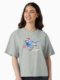 Splendid Fairy Wren Boxy T Shirt Boxy T Shirt High Search Demand Boxy Fit
