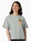 This is fine Boxy T Shirt Boxy T Shirt Streetwear Style Daily Wear