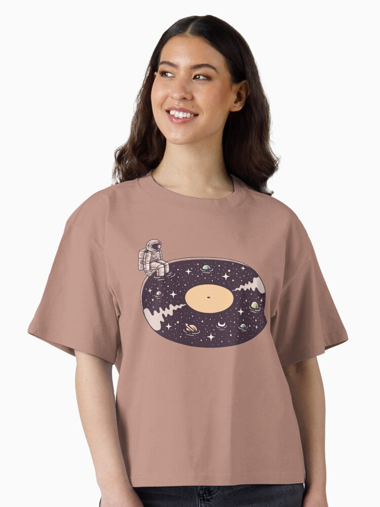 Cosmic Sound Boxy T Shirt Boxy T Shirt High Search Demand Gift Ready