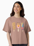 The Aussie ice cream trifecta Boxy T Shirt Boxy T Shirt High Search Demand Modern Aesthetic