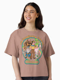 My Imaginary Friends Boxy T Shirt Boxy T Shirt Streetwear Style Relaxed Style