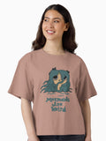 Flapjack Mermaids Are Weird Boxy T Shirt Boxy T Shirt Premium Print Modern Aesthetic