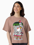 Hochi Remix Spicy Korean Noodles Boxy T Shirt Boxy T Shirt Streetwear Style Boxy Fit