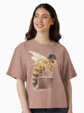 Worker Bee Boxy T Shirt Boxy T Shirt Comfort Fit Modern Aesthetic