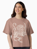 Radahn s Insignia Light Boxy T Shirt Boxy T Shirt Viral TikTok Relaxed Style