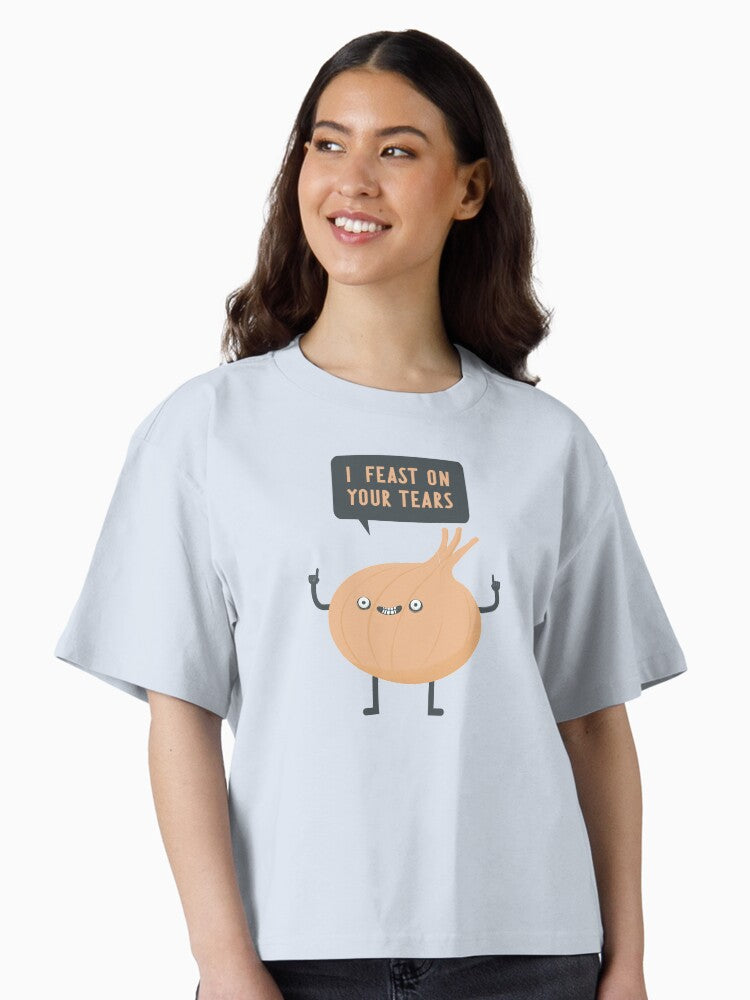 I feast on your tears Boxy T Shirt Boxy T Shirt Streetwear Style Daily Wear