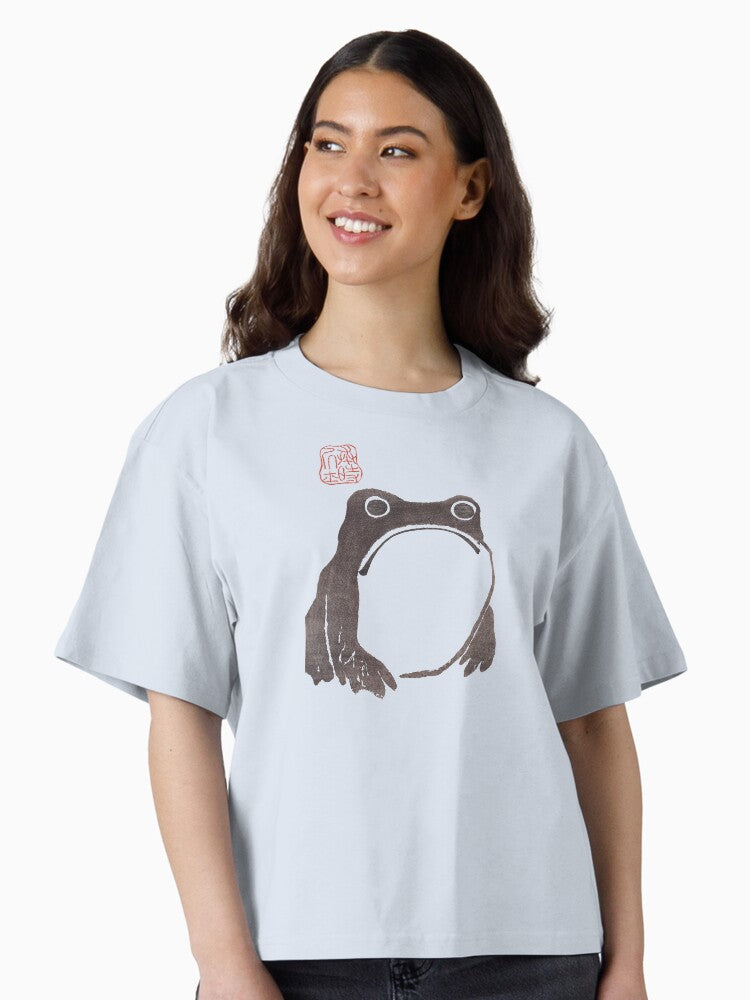 Grumpy Frog Matsumoto Hoji Boxy T Shirt Boxy T Shirt Streetwear Style Relaxed Style