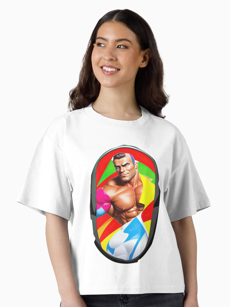 Muscular Guy Boxy T Shirt T Shirt US Market