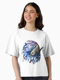 Galaxy Betta Fish Boxy T Shirt Boxy T Shirt High Search Demand Relaxed Style