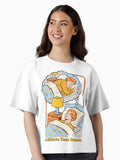 Achieve Your Dreams Boxy T Shirt Boxy T Shirt Premium Print Modern Aesthetic