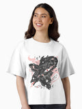 Wild Wolves With Many Eyes Boxy T Shirt Boxy T Shirt Trending US Relaxed Style