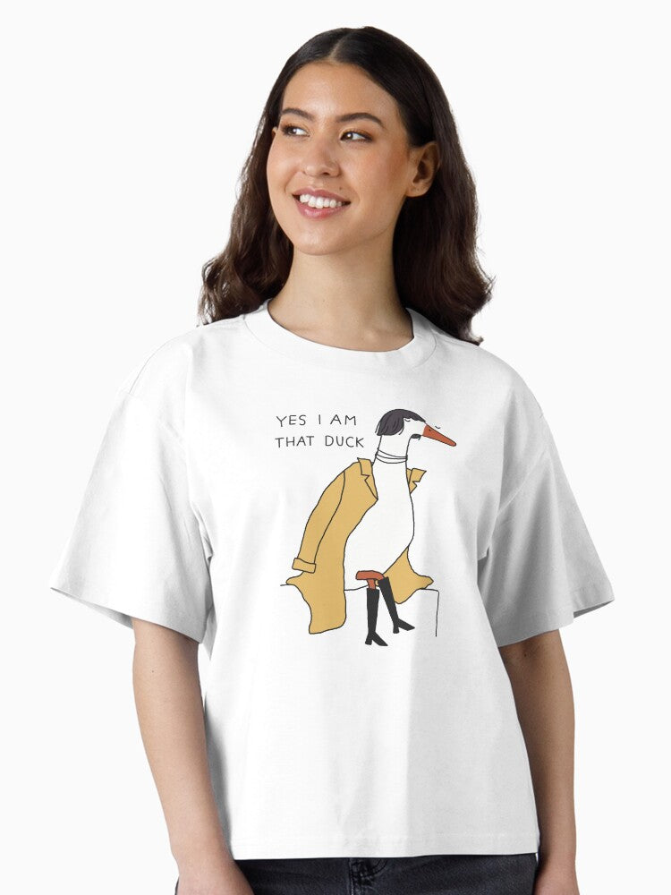 that duck Boxy T Shirt Boxy T Shirt Premium Print Daily Wear