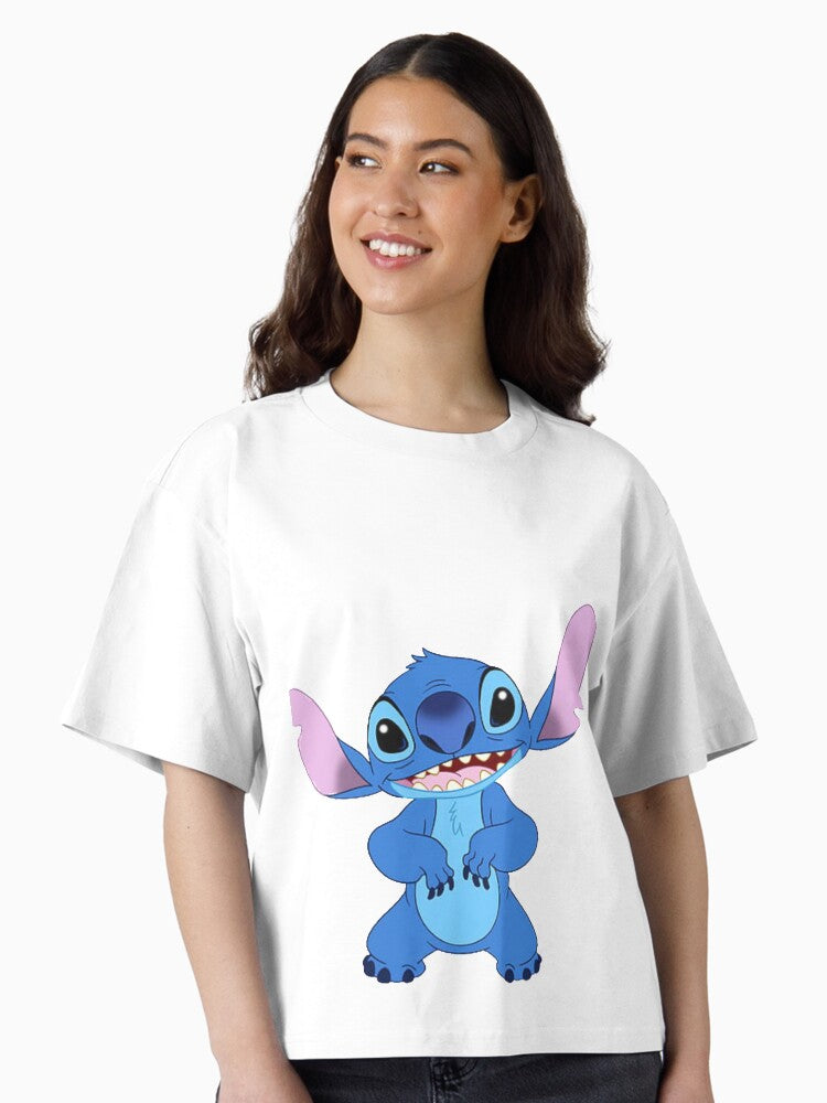 Stich Boxy T Shirt Boxy T Shirt Streetwear Style Boxy Fit