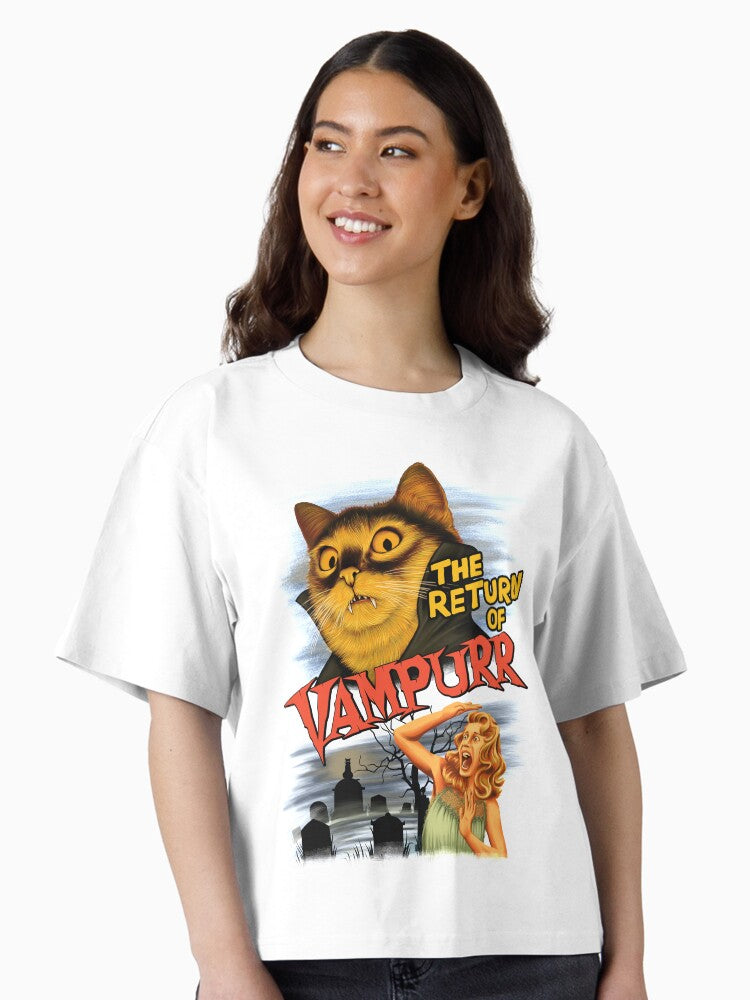 The Return of Vampurr Boxy T Shirt Boxy T Shirt High Search Demand Relaxed Style