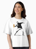 Free Sandwich Guy Boxy T Shirt Boxy T Shirt Comfort Fit Boxy Fit