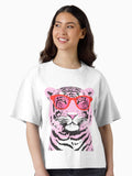 Funky Tiger Boxy T Shirt Boxy T Shirt Trending US Gift Ready
