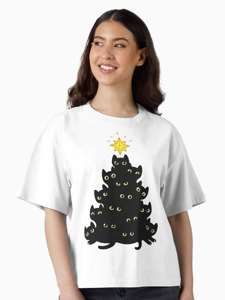 Meowy Boxy T Shirt Boxy T Shirt Viral TikTok Daily Wear