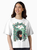 A Quiet Summer Spot Book Reading Monster Boxy T Shirt T Shirt Aesthetic Fit Streetwear Essential