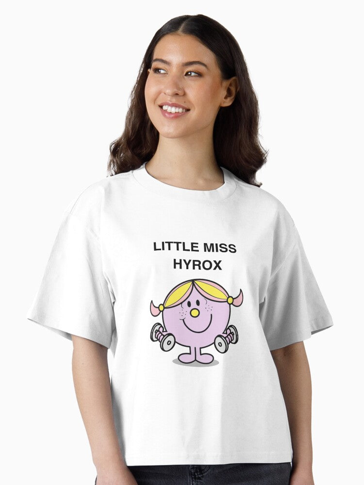Little Miss Hyrox Boxy T Shirt Boxy T Shirt Comfort Fit Relaxed Style