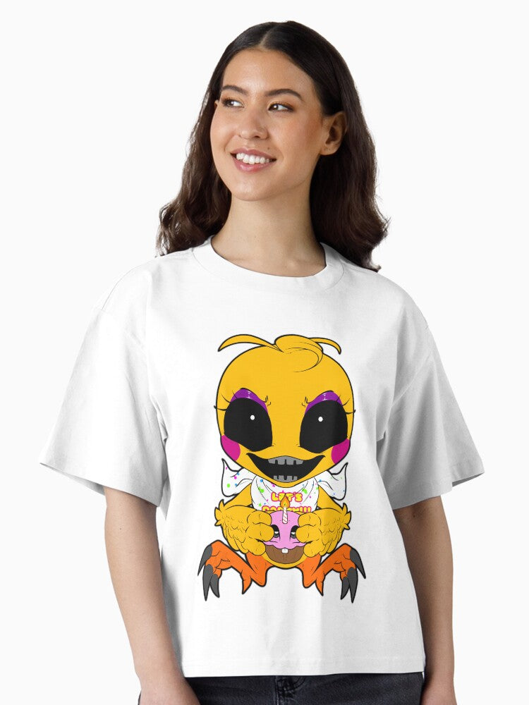 Toy Chica Boxy T Shirt Boxy T Shirt Streetwear Style Daily Wear
