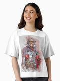 Portrait of a Roman Legionary Boxy T Shirt Boxy T Shirt Comfort Fit Modern Aesthetic